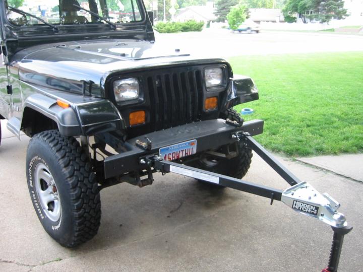 tow bar for a jeep