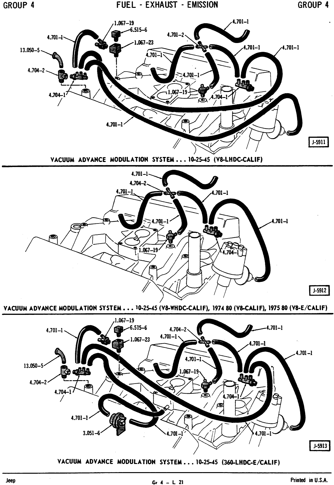 vaccum diagram 79 304 - JeepForum.com 1990 jeep cherokee vacuum hose diagram 